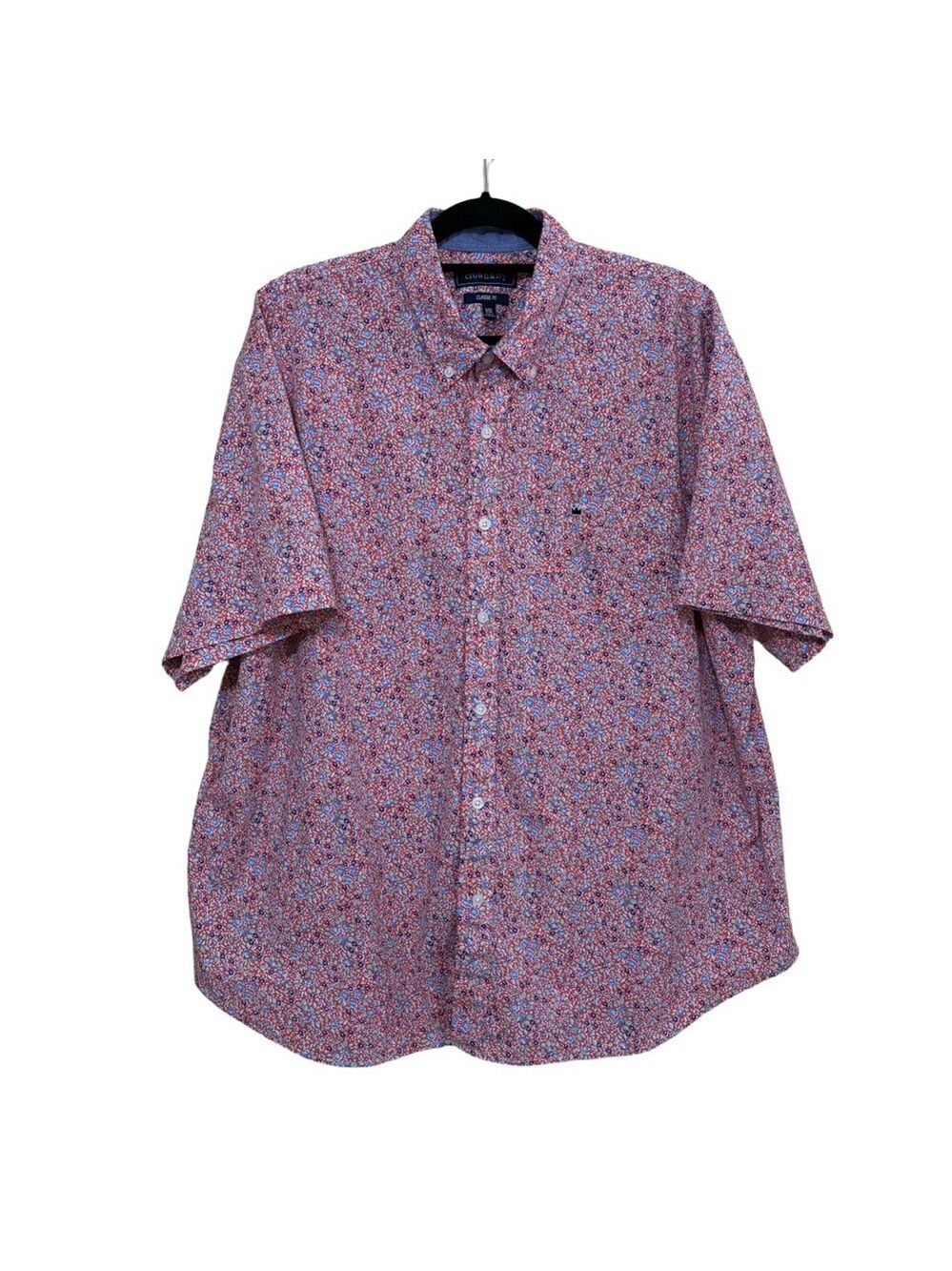 Crown & Ivy Southern Shirting Button Down Shirt Men’s XXL Multicolor Floral